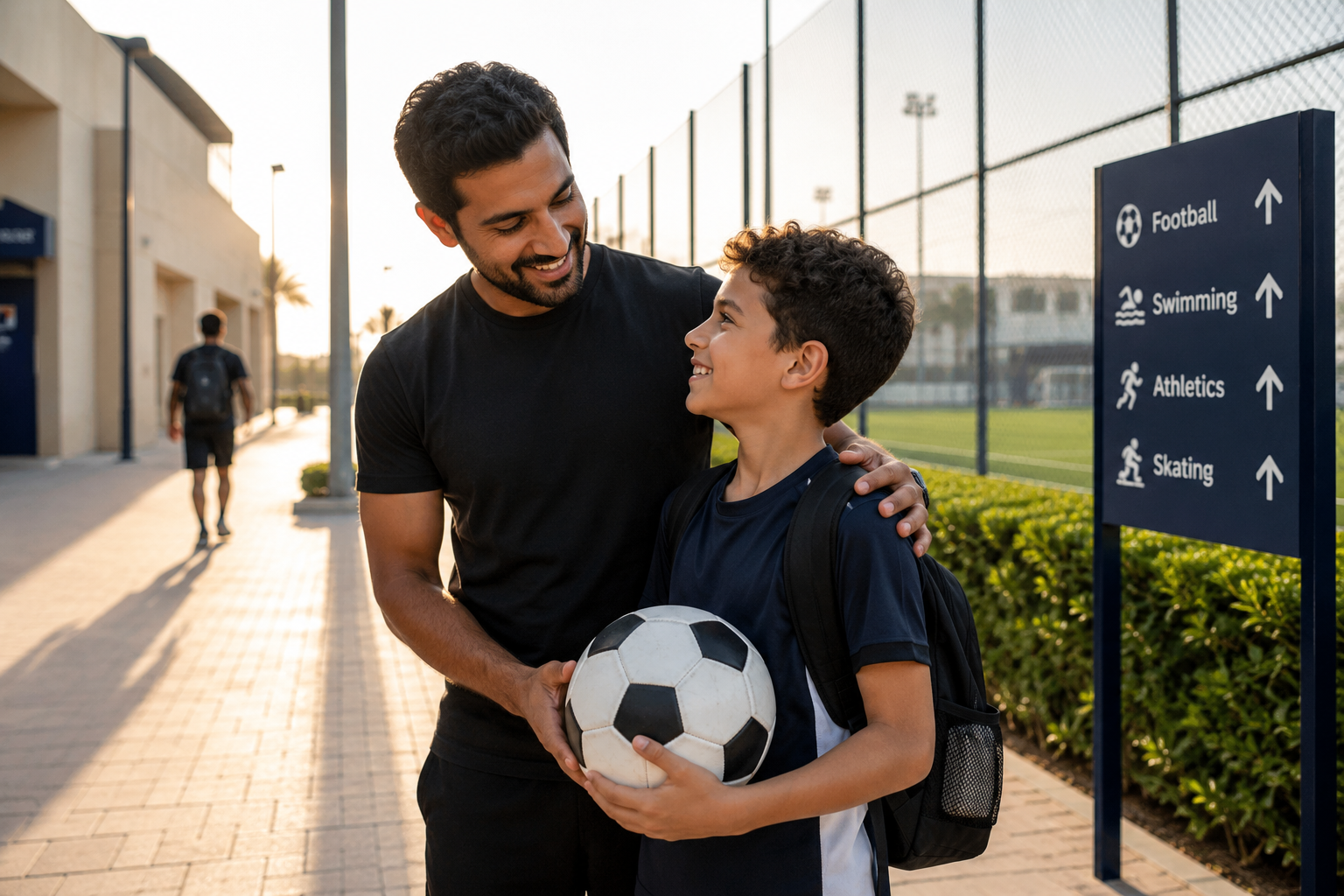 Getting ready for a sports session by lacing up trainers outdoors